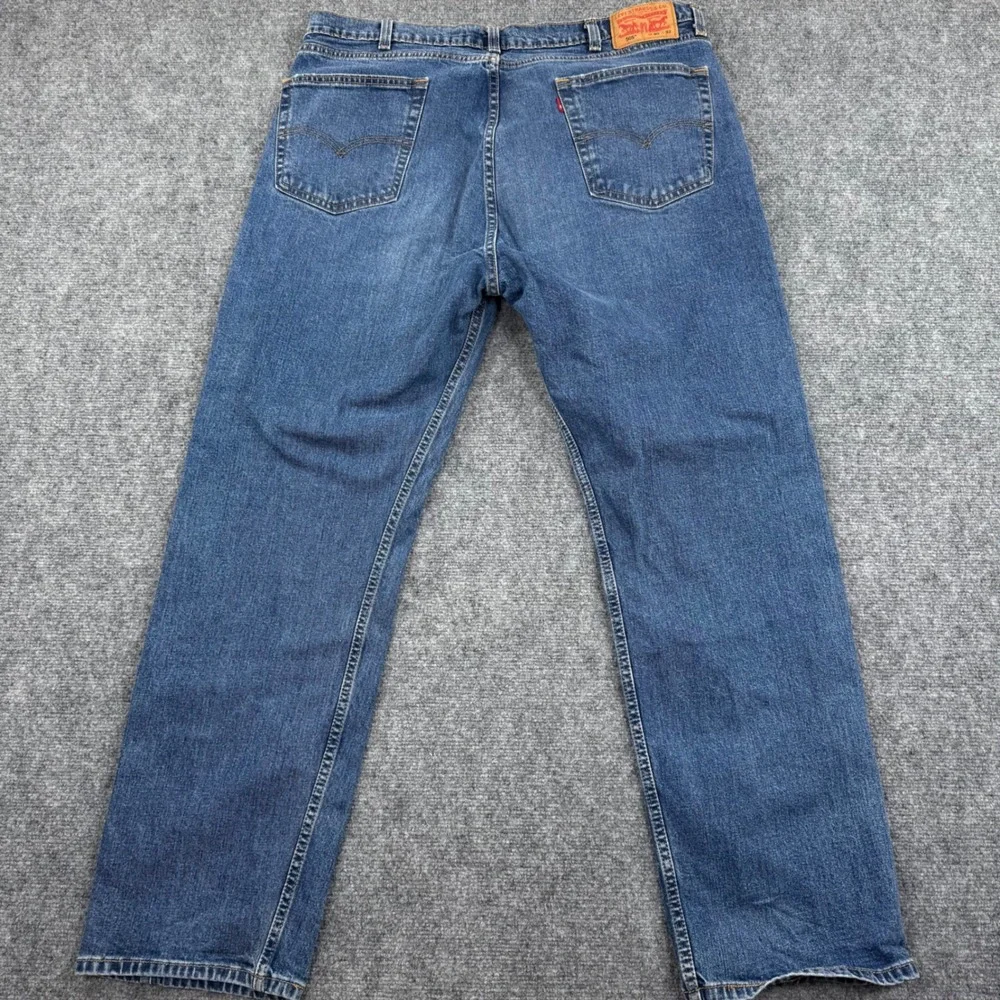 Levi Strauss 505 Jeans W40 L32 Blue‎ Denim Straight Fit Casual Men's
